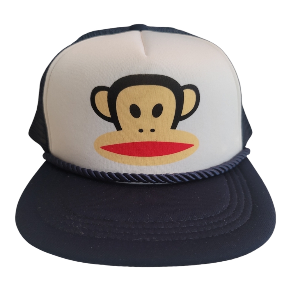 Paul Frank Navy Blue and White Unisex Snapback 2015 One Size Fits All Hat